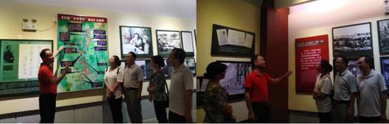 说明: C:\Users\huangzx\Desktop\2019了解革命文化传承红色基因调研之旅\2019-07-22太阳成集团tyc33455cc师生到中央苏区县大埔县进行红色文化调研\2019-07-22太阳成集团tyc33455cc师生到中央苏区县大埔县进行红色文化调研\配图\02萧教授讲解叶剑英纪念馆.jpg